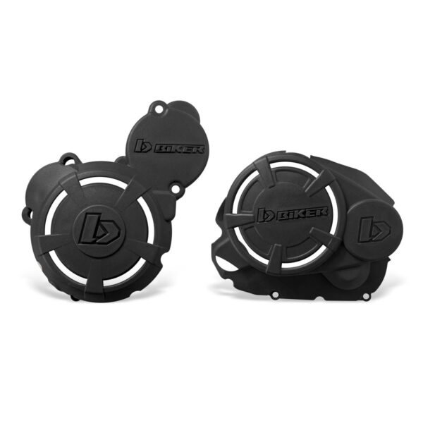 Protetor De Tampas Do Motor Xr200 Nx200 Nx150 Biker Preto