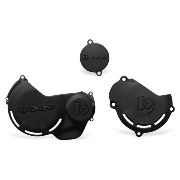Protetor De Tampas Do Motor Crf230f Biker Preto